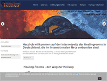 Tablet Screenshot of healingrooms-deutschland.org